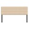 Merrick Lane Coppola Headboard with Tufted Upholstery and Powder Coated Metal Frame